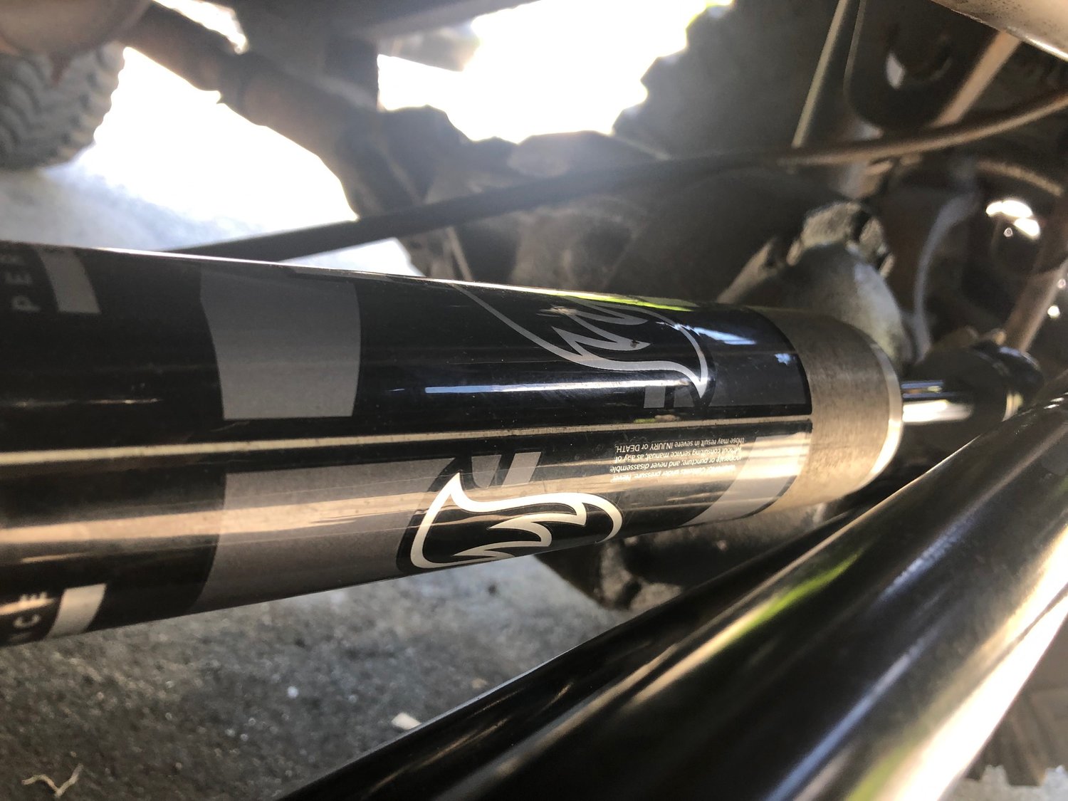 Fox Racing Shox 98524072 2.0 Performance Series IFP Steering